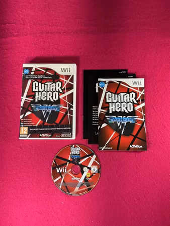 Guitar Hero: Van Halen - Nintendo Wii Nordisk Utgåva PAL