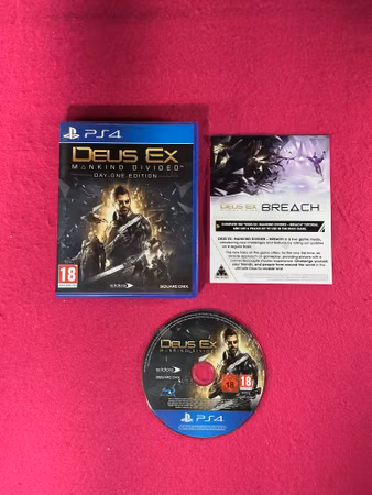 Deus Ex: Mankind Divided (Day One Edition) - PS4 Playstation 4