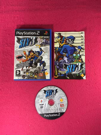 Sly 3 - PS2 Playstation 2 Nordisk Utgåva