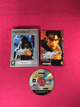 Tekken 4 - PS2 Playstation 2 PAL Nordisk Utgåva