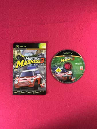 Midtown Madness 3 (Endast Skiva+Manual) - XBOX PAL