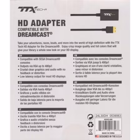TTX Tech HD Adapter Dreamcast