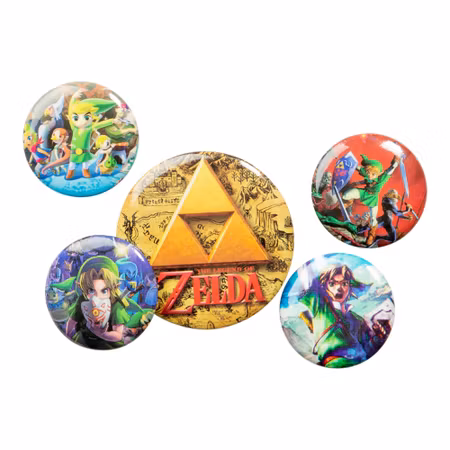 The Legend of Zelda: Collector's Badge Pack