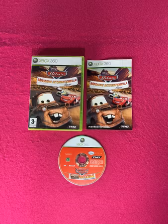 Bilar: Bärgarns Internationella Race - Xbox 360 PAL Svensk Utgåva