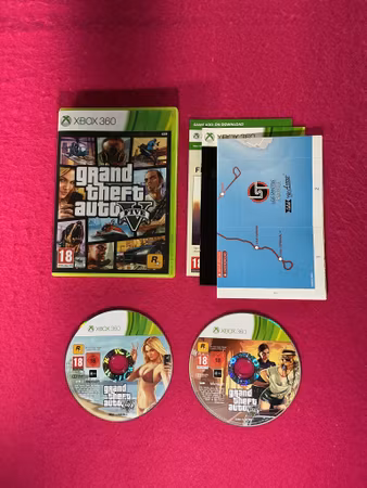 Grand Theft Auto V (inkl. Kartan) - Xbox 360 PAL