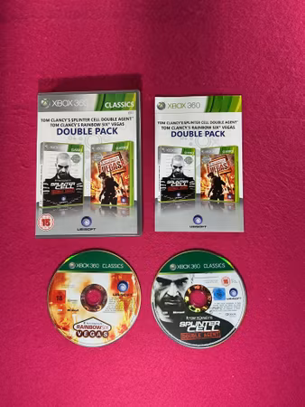 Splinter Cell Double Agent + Rainbow Six Vegas: Double Pack - Xbox 360 PAL