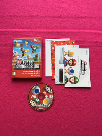 New Super Mario Bros. Wii - Nintendo Wii PAL SWF-2