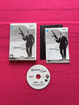 007 Quantum of Solace - Nintendo Wii PAL Nordisk Utgåva