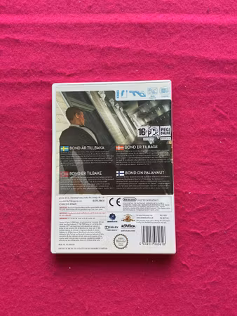 007 Quantum of Solace - Nintendo Wii PAL Nordisk Utgåva