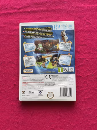 Raving Rabbids Travel in Time - Nintendo Wii PAL Nordisk Utgåva