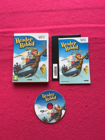 Reader Rabbit 2nd Grade - Nintendo Wii PAL (Spelet är på svenska)