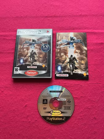 Soulcalibur III / 3 - PS2 Playstation 2 PAL Nordisk Utgåva