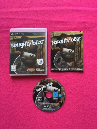Naughty Bear - PS3 Playstation 3 Svensksålt