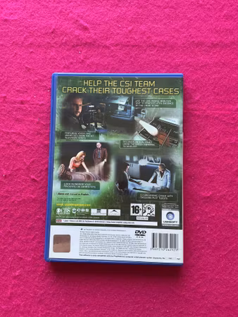 CSI: Crime Scene Investigation 3 Dimension of Murder - PS2 Playstation 2 PAL