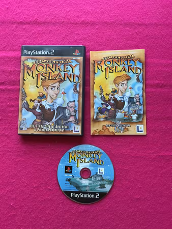 Escape From Monkey Island - Ps2 Playstation 2 PAL