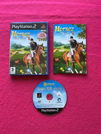 Horsez Ranch Rescue - PS2 Playstation 2 PAL Nordisk Utgåva
