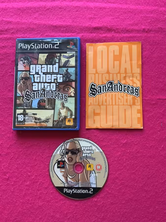 Grand Theft Auto: San Andreas - PS2 Playstation 2 PAL