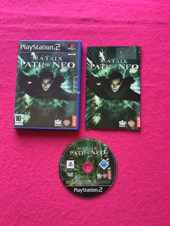 The Matrix: Path of Neo - PS2 Playstation 2 PAL Nordisk Utgåva