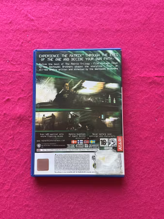 The Matrix: Path of Neo - PS2 Playstation 2 PAL Nordisk Utgåva