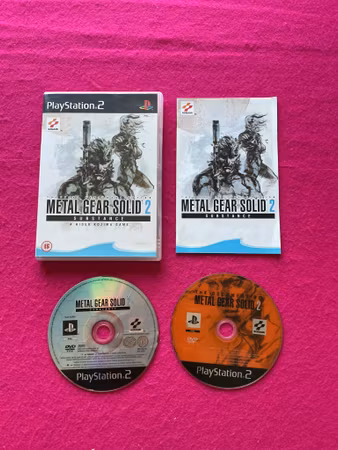 Metal Gear Solid 2: Substance - PS2 Playstation 2 PAL