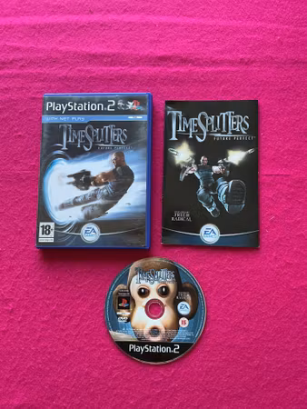 TimeSplitters: Future Perfect - PS2 Playstation 2 PAL Svensk Utgåva