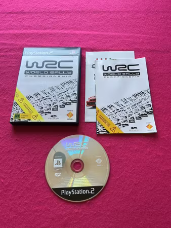 WRC: World Rally Championship - PS2 Playstation 2 PAL Nordisk Utgåva