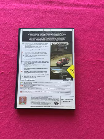 WRC: World Rally Championship - PS2 Playstation 2 PAL Nordisk Utgåva