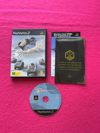 Dropship: United Peace Force - PS2 Playstation 2 PAL Nordisk Utgåva