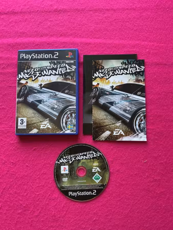 Need for Speed Most Wanted - PS2 Playstation 2 PAL Svensk Utgåva