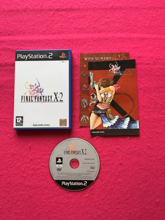 Final Fantasy X-2 - PS2 Playstation 2 PAL Nordisk Utgåva