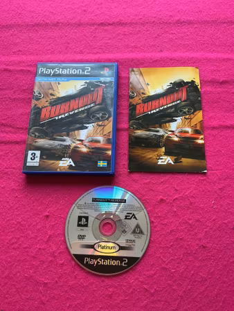 Burnout Revenge - PS2 Playstation 2 PAL Svensk Utgåva