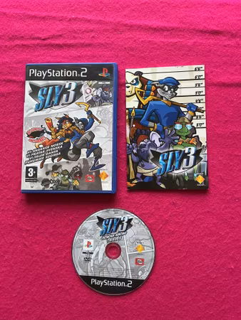 Sly 3 - PS2 Playstation 2 PAL Nordisk Utgåva