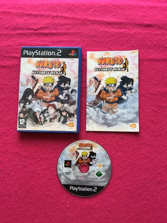 Naruto Ultimate Ninja - PS2 Playstation 2 PAL Svensksålt