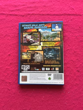 Naruto Shippuden Ultimate Ninja 4 - PS2 Playstation 2 PAL Svensksålt