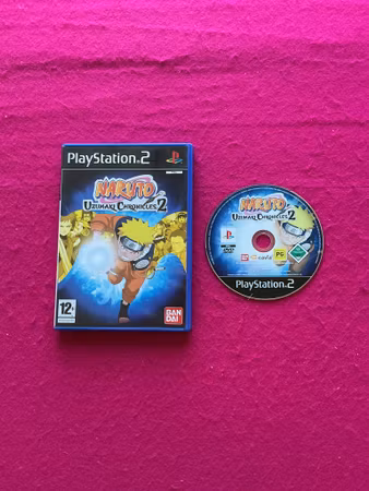 Naruto Uzumaki Chronicles 2 - PS2 Playstation 2 PAL Svensksålt