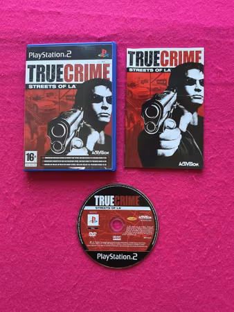 True Crime Streets of L.A - PS2 Playstation 2 PAL