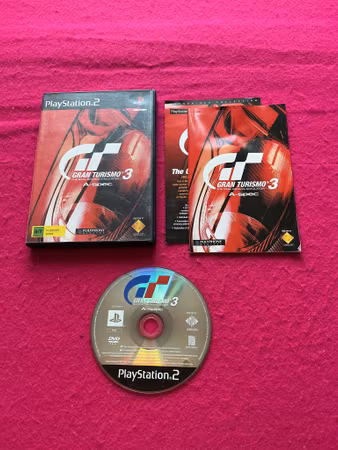 Gran Turismo 3 A-Spec - PS2 Playstation 2 PAL Nordisk Utgåva