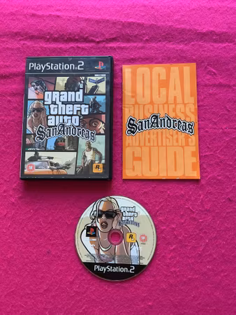 Grand Theft Auto: San Andreas - PS2 Playstation 2 PAL