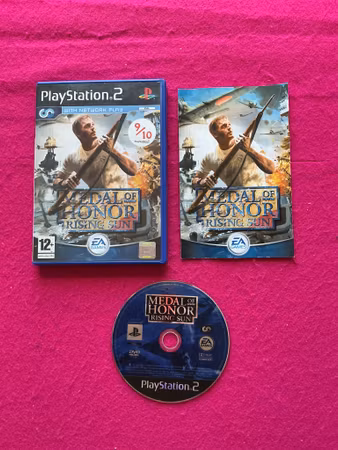 Medal of Honor Rising Sun - PS2 Playstation 2 PAL