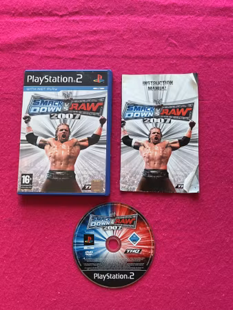 Smackdown vs. Raw 2007 - PS2 Playstation 2 PAL