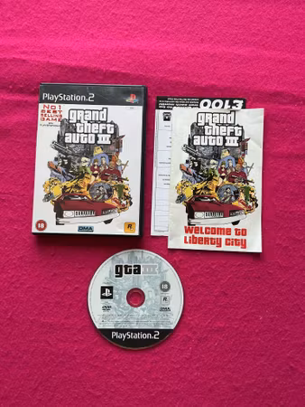 Grand Theft Auto 3 - PS2 Playstation 2 PAL