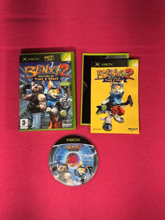 Blinx 2: Masters of Time & Space - XBOX PAL (Nordisk Utgåva)