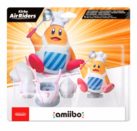 Chef Kawasaki & Hop Star - Kirby Air Riders - Amiibo
