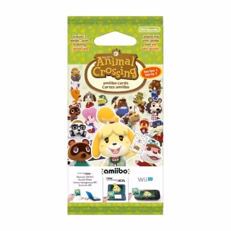 Nintendo Amiibo cards: Animal Crossing Serie 1