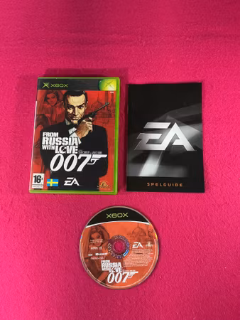 007 From Russia With Love - XBOX PAL Svensk Utgåva