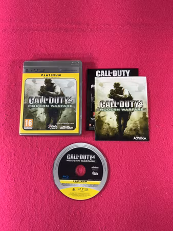 Call of Duty 4: Modern Warfare - PS3 Playstation 3 Nordisk Utgåva