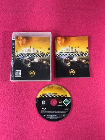 Need for Speed Undercover - PS3 Playstation 3 Nordisk Utgåva