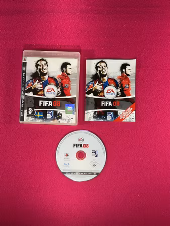 Fifa 08 - PS3 Playstation 3 Nordisk Utgåva