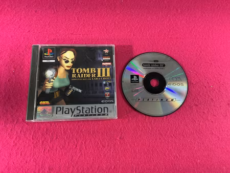 Tomb Raider 3 - PS1 Playstation PAL