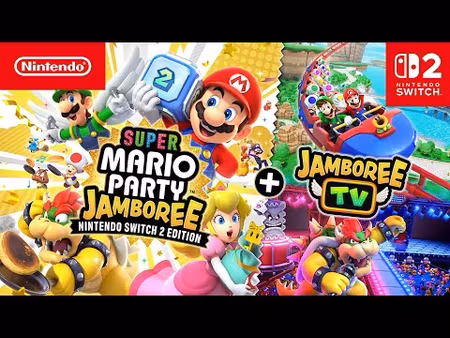 (Nytt) Super Mario Party Jamboree + Jamboree TV - Nintendo Switch 2